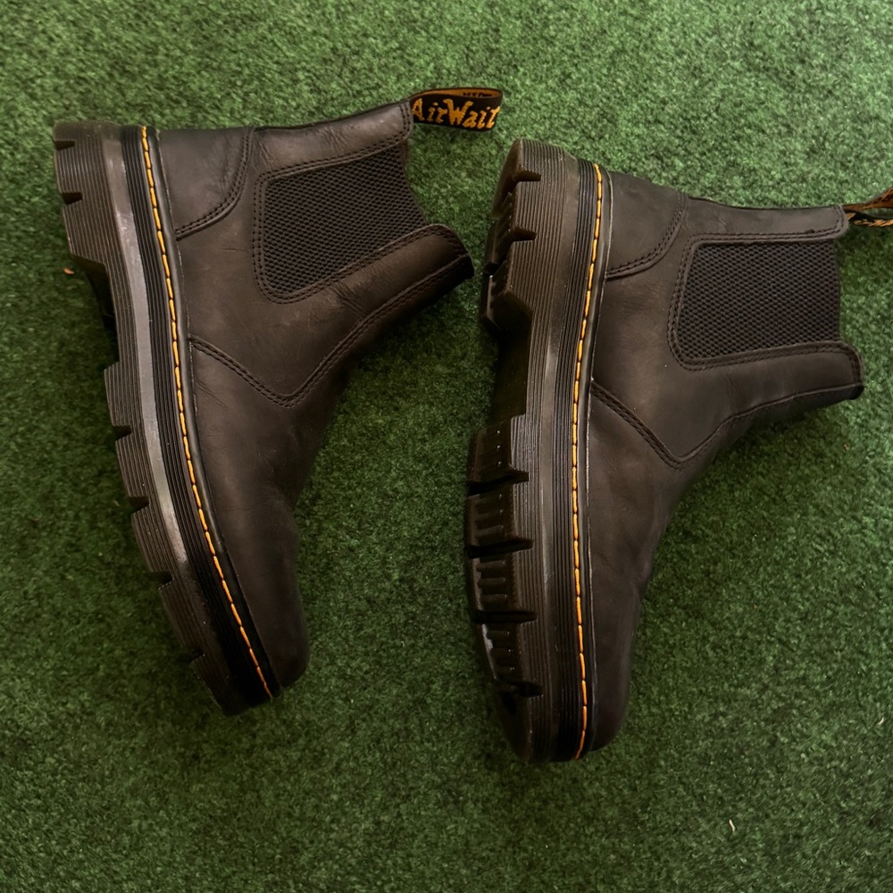 Doc martins slip on boots